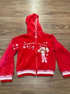 Rare Y2K Vintage 2006 Strawberry Shortcake Sweater in size 6X KIDS